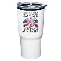 Were Not Alcoholics They Go To Meetings Drunk We Go Camping Tumbler