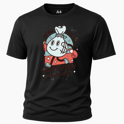 Who Needs Bitcoin Anyway Money Performance Shirt