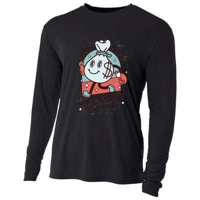 Who Needs Bitcoin Anyway Money Cooling Performance Long Sleeve Crew