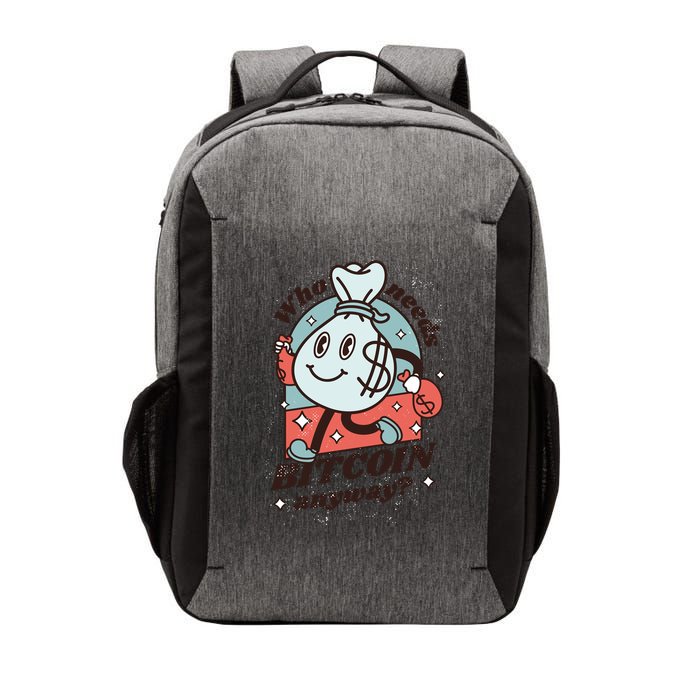 Who Needs Bitcoin Anyway Money Vector Backpack