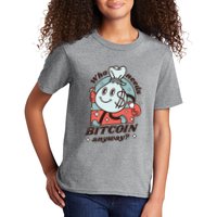 Who Needs Bitcoin Anyway Money Kids T-Shirt