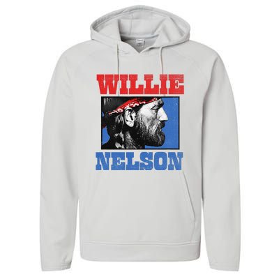 W.I.L.L.I.E Nelson Bandana Performance Fleece Hoodie