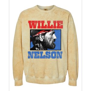 W.I.L.L.I.E Nelson Bandana Colorblast Crewneck Sweatshirt