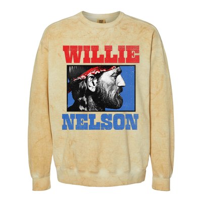 W.I.L.L.I.E Nelson Bandana Colorblast Crewneck Sweatshirt