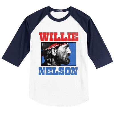 W.I.L.L.I.E Nelson Bandana Baseball Sleeve Shirt