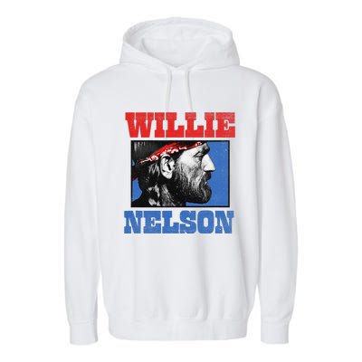 W.I.L.L.I.E Nelson Bandana Garment-Dyed Fleece Hoodie