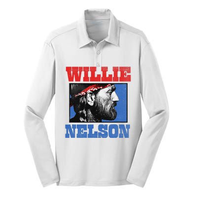 W.I.L.L.I.E Nelson Bandana Silk Touch Performance Long Sleeve Polo