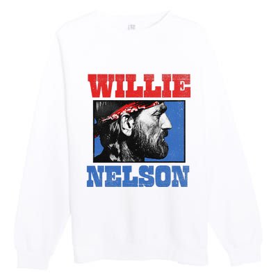 W.I.L.L.I.E Nelson Bandana Premium Crewneck Sweatshirt