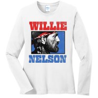 W.I.L.L.I.E Nelson Bandana Ladies Long Sleeve Shirt