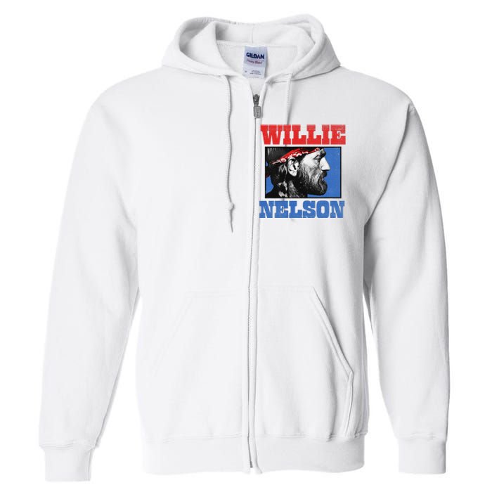 W.I.L.L.I.E Nelson Bandana Full Zip Hoodie