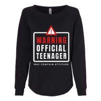 Warning Nager Birthday 13 Year Old Womens California Wash Sweatshirt