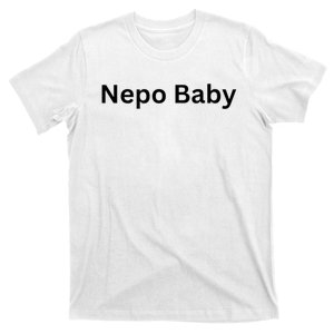 Womens NEPO BABY Funny Celebrity Women Nepotism Baby T-Shirt