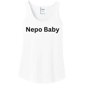 Womens NEPO BABY Funny Celebrity Women Nepotism Baby Ladies Essential Tank