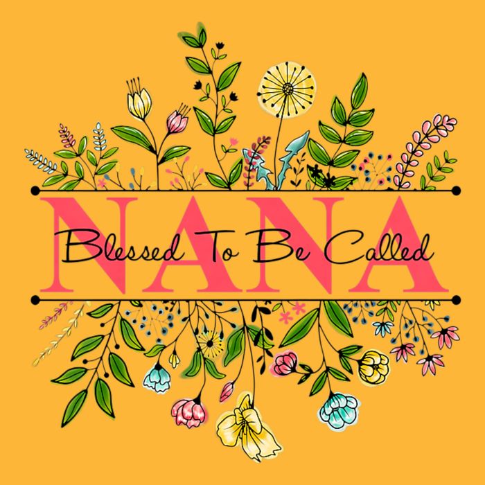 Wildflower Nana Blessed To Be Called Nana Sustainable Knit Beanie