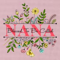 Wildflower Nana Blessed To Be Called Nana 25L Jumbo Tote