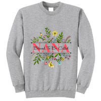 Wildflower Nana Blessed To Be Called Nana Tall Sweatshirt