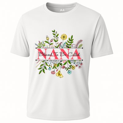 Wildflower Nana Blessed To Be Called Nana Performance Shirt
