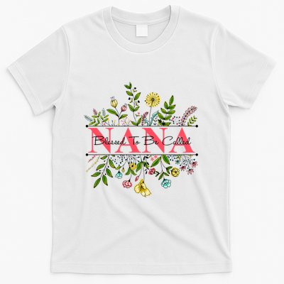 Wildflower Nana Blessed To Be Called Nana T-Shirt