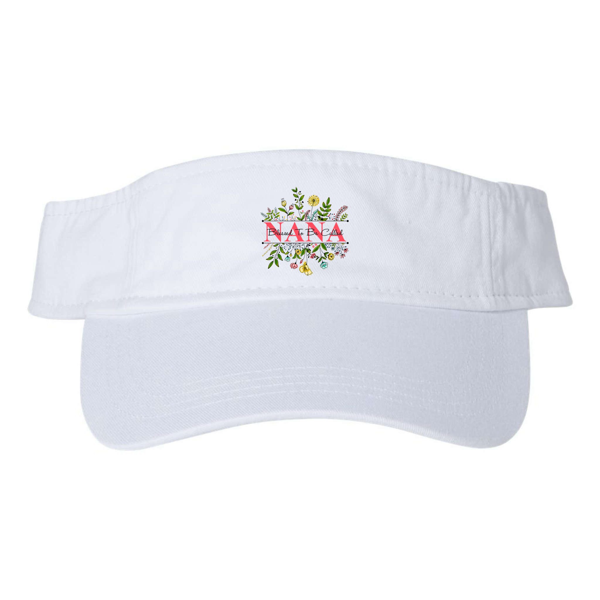 Wildflower Nana Blessed To Be Called Nana Visor