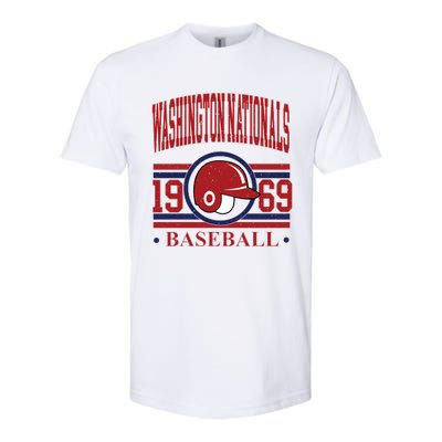 Washington Nationals Baseball Team Lover Supporter Softstyle CVC T-Shirt