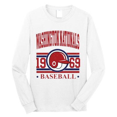 Washington Nationals Baseball Team Lover Supporter Long Sleeve Shirt