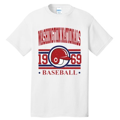 Washington Nationals Baseball Team Lover Supporter Tall T-Shirt