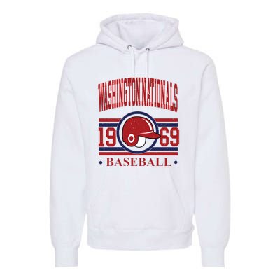 Washington Nationals Baseball Team Lover Supporter Premium Hoodie