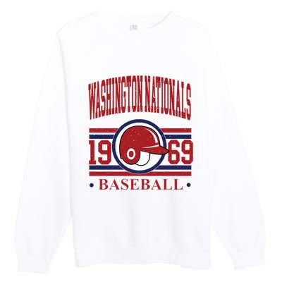 Washington Nationals Baseball Team Lover Supporter Premium Crewneck Sweatshirt