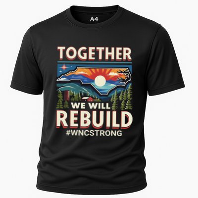 Western North Carolina Together We Will Rebuild Wnc Strong Performance Shirt
