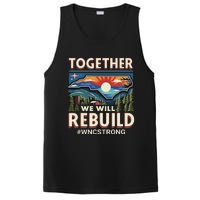 Western North Carolina Together We Will Rebuild Wnc Strong PosiCharge Competitor Tank