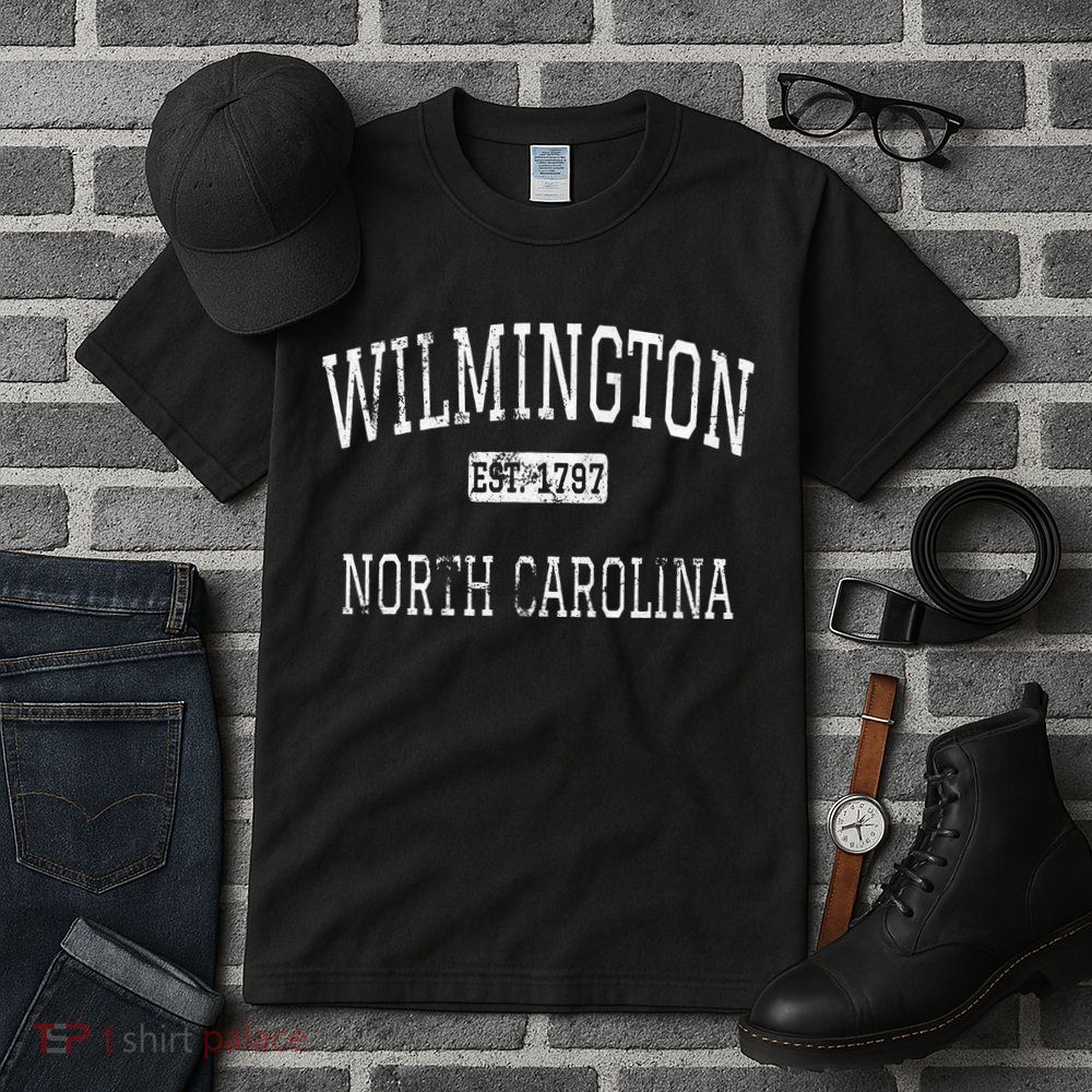 Wilmington North Carolina NC Vintage Tall T-Shirt