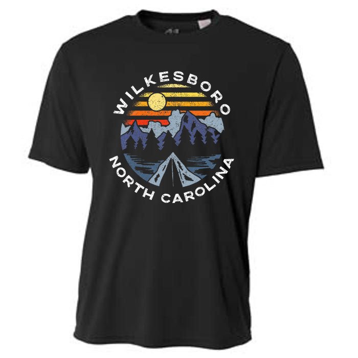 Wilkesboro North Carolina Mountains Vacation Souvenir Cooling Performance Crew T-Shirt