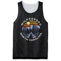 Wilkesboro North Carolina Mountains Vacation Souvenir Mesh Reversible Basketball Jersey Tank