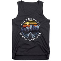 Wilkesboro North Carolina Mountains Vacation Souvenir Tank Top