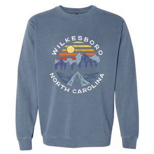 Wilkesboro North Carolina Mountains Vacation Souvenir Garment-Dyed Sweatshirt