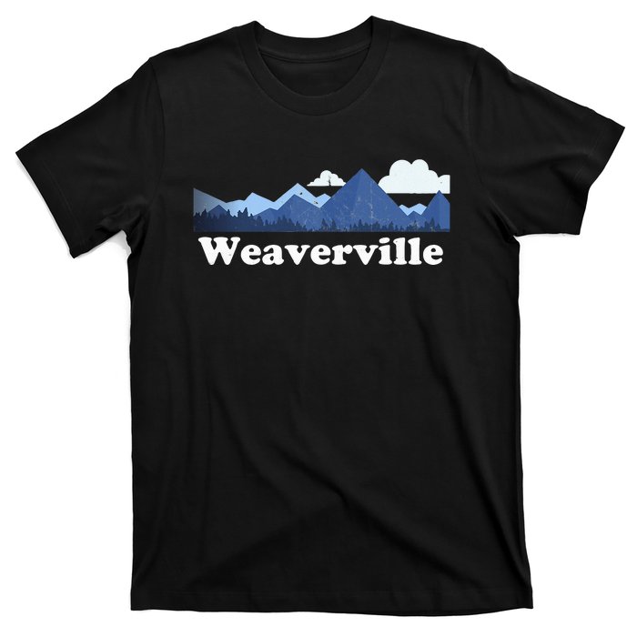 Weaverville North Carolina Blue Ridge Mountains Nc T-Shirt