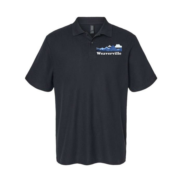 Weaverville North Carolina Blue Ridge Mountains Nc Softstyle Adult Sport Polo