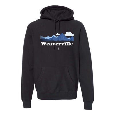 Weaverville North Carolina Blue Ridge Mountains Nc Premium Hoodie