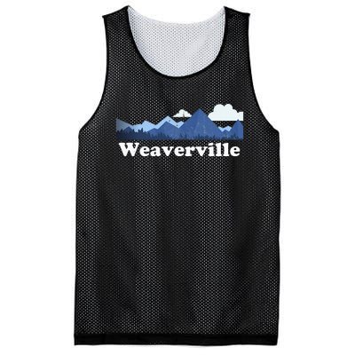 Weaverville North Carolina Blue Ridge Mountains Nc Mesh Reversible Basketball Jersey Tank