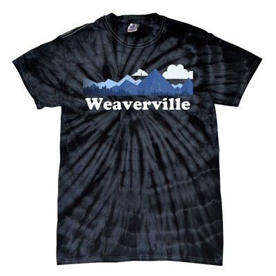 Weaverville North Carolina Blue Ridge Mountains Nc Tie-Dye T-Shirt