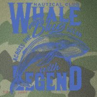 Whale Nautical Club Across The Blue Ocean With Legend Legacy Tie Dye Trucker Hat