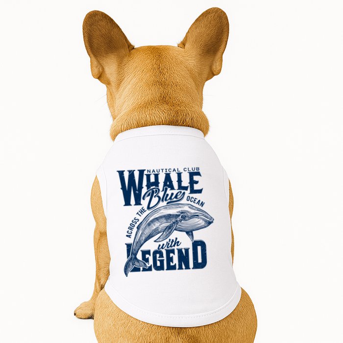 Whale Nautical Club Across The Blue Ocean With Legend Doggie Tank