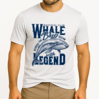 Whale Nautical Club Across The Blue Ocean With Legend Cooling Performance Crew T-Shirt