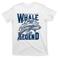 Whale Nautical Club Across The Blue Ocean With Legend T-Shirt