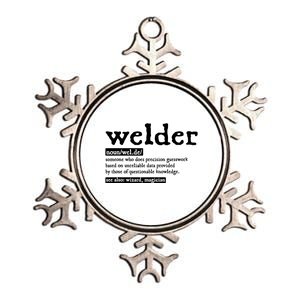 Welder Noun Definition Flame Metalsmith Fabricator Metallic Star Ornament