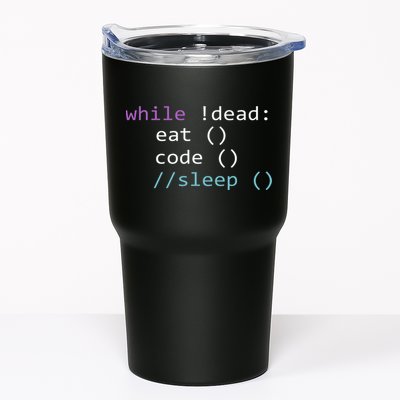 While Not Dead Eat Sleep Code Tech Hack Science Programming Tumbler