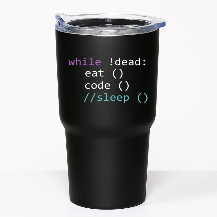 While Not Dead Eat Sleep Code Tech Hack Science Programming Tumbler
