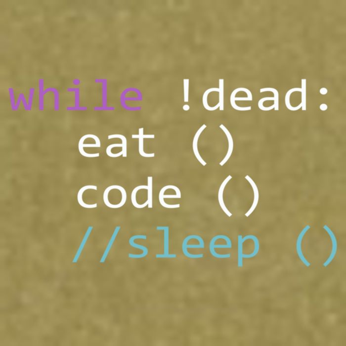While Not Dead Eat Sleep Code Tech Hack Science Programming Garment-Dyed Women's Muscle Tee