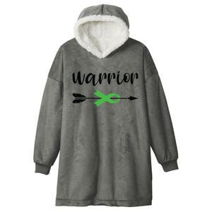 Warrior Ney Disease Meaningful Gift Ribbon Ney Disease Awareness Great Gift Hooded Wearable Blanket