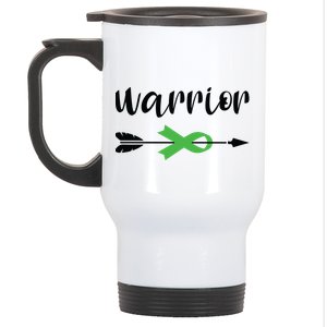 Warrior Ney Disease Meaningful Gift Ribbon Ney Disease Awareness Great Gift Stainless Steel Travel Mug